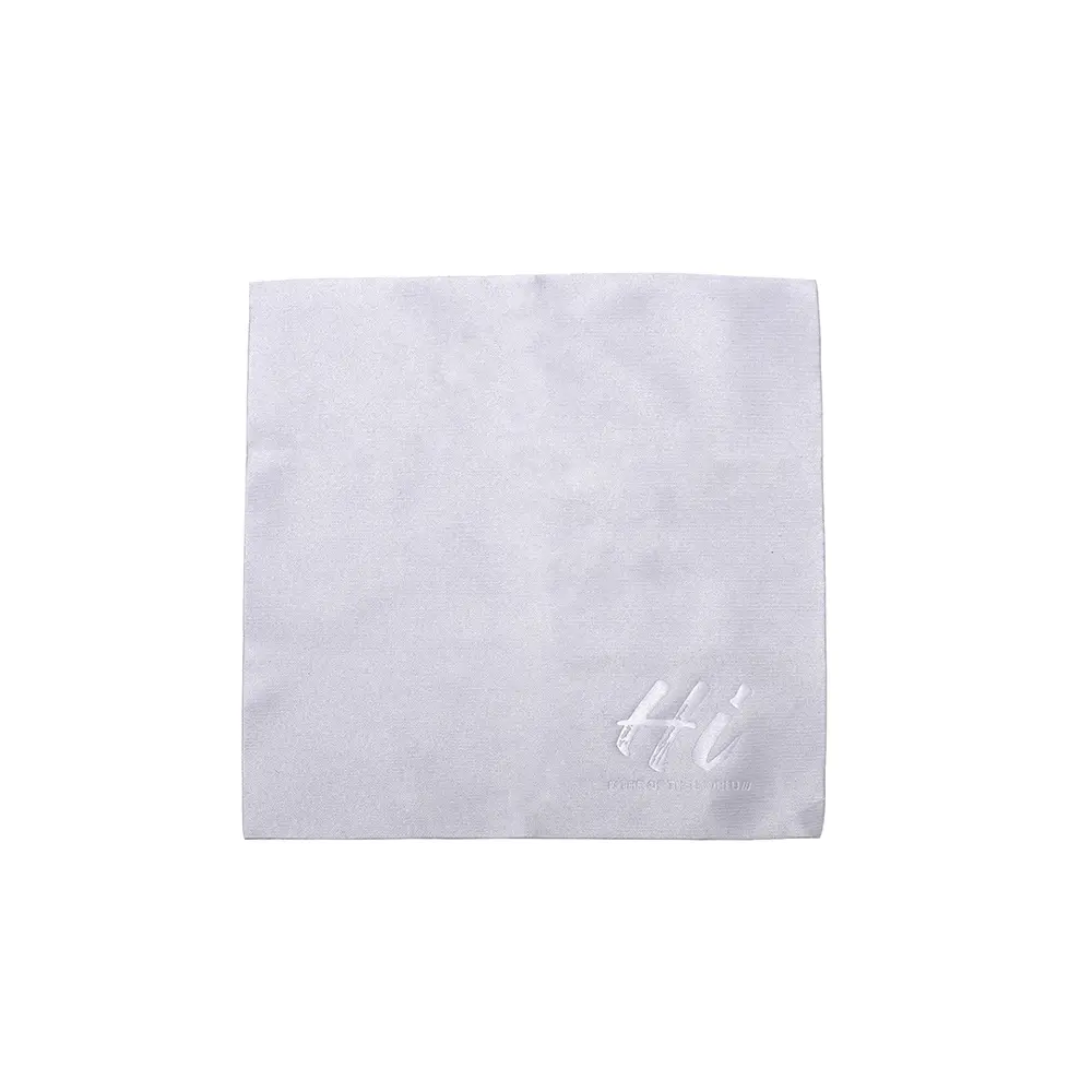 emboss printing lens cleaning cloth by Zhihe for cleaning glasses