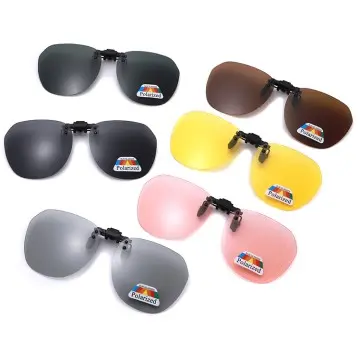 Clip-on sunglasses by Zhihe for protecting against glare